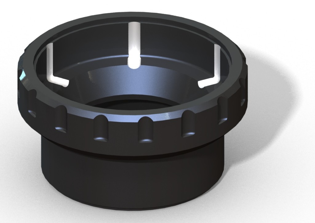 BB Cup with CNC Storm Drains from Shockcraft BB Cup with CNC Storm Drains from Shockcraft