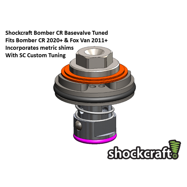 Marzocchi Bomber CR Custom Tuning Upgrades (Shockcraft) Shockcraft