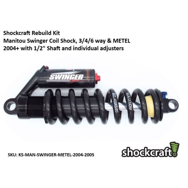 Manitou coil shock outlet