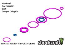 Fox F36 GRIP 2018+ Damper Oring Kit (Shockcraft)