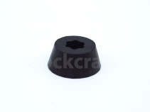 Rear Shock Coil Bottom Out Bumper - Black (Manitou)