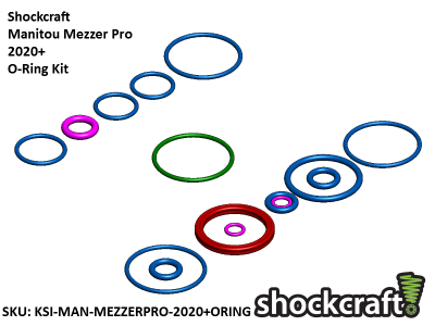 Manitou Mezzer 2020+ Internal O-Ring Kit (Shockcraft)