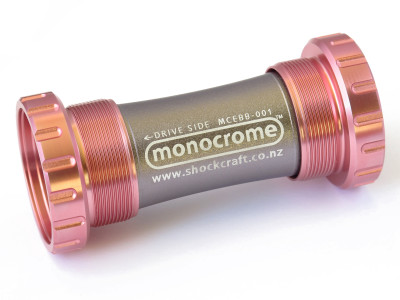 MTB External Bottom Bracket Pink - MCEBB001 (Monocrome)
