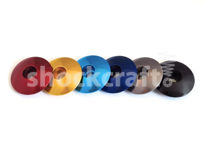 Coloured Stem Caps 1 1/8" (Shockcraft)