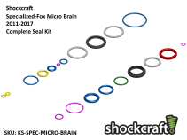 Shockraft Specialized Fox Micro Brain Seal Kit