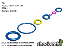 Faux Flo Damper O-ring Kit for Fox Float Shocks (Shockcraft)