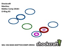Shockcraft Manitou Mattoc Comp 2018+ O-Ring Kit