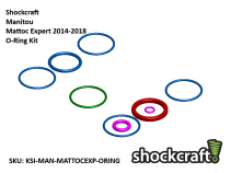 Shockcraft Manitou Mattoc Expert O-Ring Kit