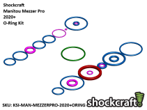 Manitou Mezzer Pro 2020+ O-Ring Kit (Shockcraft)