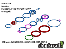 Shockcraft Manitou Swinger SPV 4/6WAY Air Shock O-Ring Kit