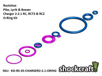 RockShox Pike/Lyrik/BoXXer Charger 2-2.1 O-Ring Kit (Shockcraft)