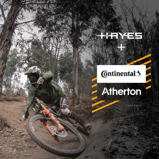 Atherton Racing & Hayes Brakes