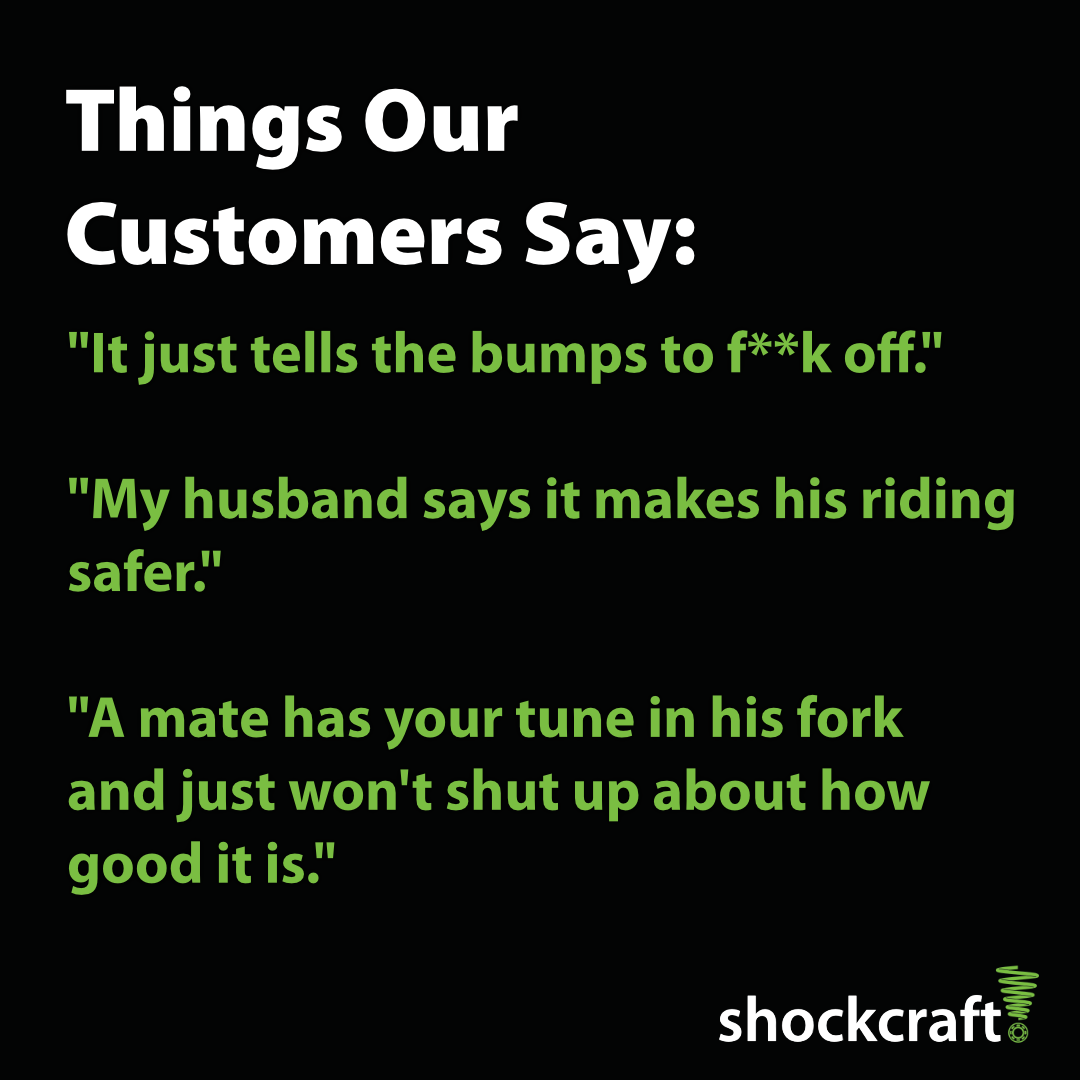 Things Our Customers Say - Fork Tuning