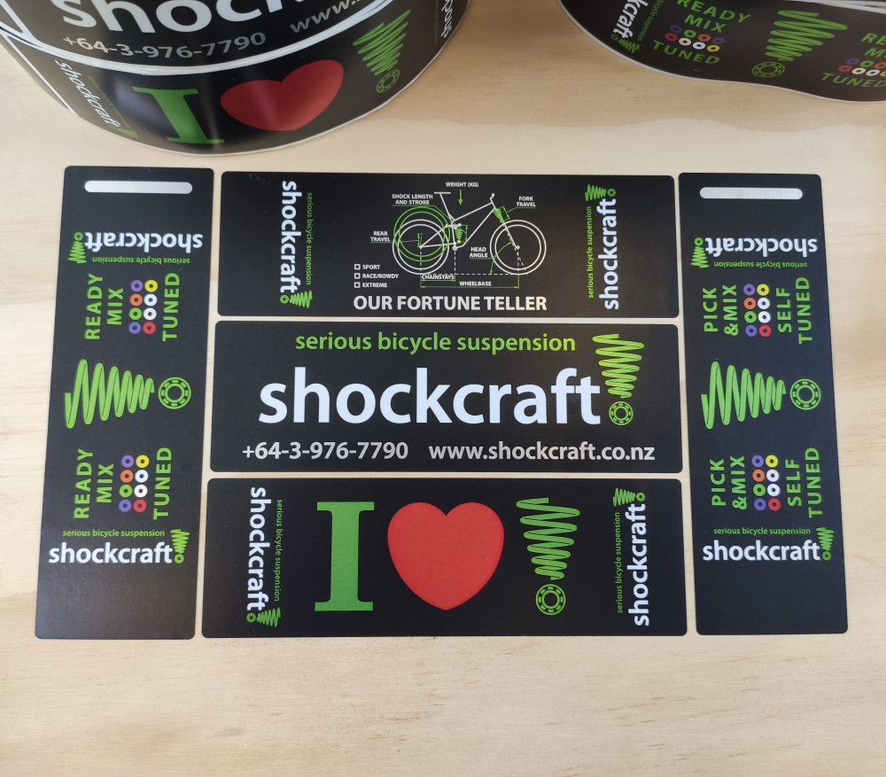 New Shockcraft Stickers